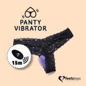 Розовый вибромассажер в трусики с пультом ДУ Panty Vibe Remote Controlled Vibrator