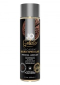 Съедобный лубрикант System JO H2O Flavored Gelato двойной шоколад - 120 мл