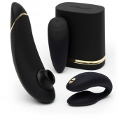 Набор Golden Moments Womanizer Premium и вибратор для пар We-Vibe Chorus