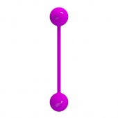 Лиловые вагинальные шарики KEGEL BALL III
