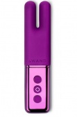 Двухмоторный мини-вибратор Le Wand Deux фиолетовый