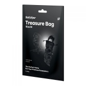 Черный мешочек для хранения игрушек Treasure Bag M