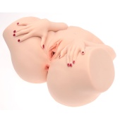 Мастурбатор полуторс с вагиной и попкой Naked Factory Barbie телесный