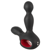 Вибромассажер простаты силиконовый Massager for him чёрный Вибромассажер простаты силиконовый Massager for him чёрный