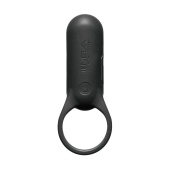 Эрекционное кольцо с вибрацией Tenga Svr+ Black чёрное