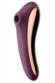 Вакуумно-волновой вибратор с приложением Satisfyer Dual Kiss фиолетовый