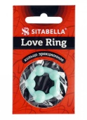 Цветное эрекционное кольцо с 5 бусинами Love Ring