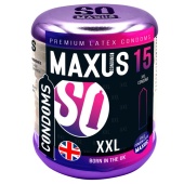 Набор увеличенных презервативов Maxus XXL 15 шт
