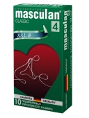 Презервативы Masculan Classic 4 XXL увеличенного размера - 10 шт