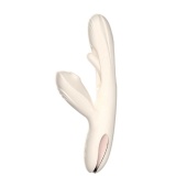 Хай-тек вибратор с таппингом и вакуумом Angela - 21,8 см.