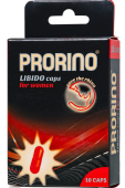 Энергетические капсулы Ero Prorino black line Libido для женщин, 10 шт.