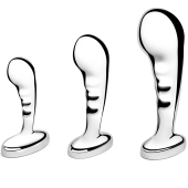 Набор металлических стимуляторов простаты b-Vibe Stainless Steel P-Spot Training Set Набор металлических стимуляторов простаты b-Vibe Stainless Steel P-Spot Training Set