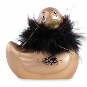 Вибромассажер уточка I Rub My Duckie 2.0 Gold Travel Size золотая