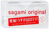 Ультратонкие полиуретановые презервативы Sagami Original 002 - 6шт