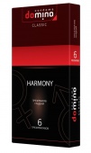 Гладкие презервативы DOMINO Classic Harmony - 6 шт.