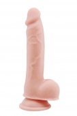 Телесный фаллоимитатор-реалистик Dual Density Dildo - 19,5 см.