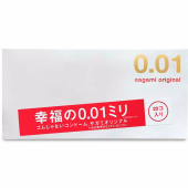 Ультратонкие презервативы Sagami Original 001 полиуретановы 20 шт