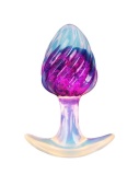 Лиловая анальная пробка - 9 см.