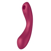 Двухсторонний вакуумный вибростимулятор Satisfyer Curvy Trinity 1 красный