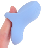 Мини-вибратор на палец Fuzu Sensa Skin Activated Vibe голубой