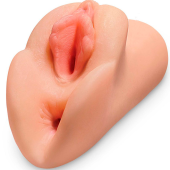 Мастурбатор вагина и попка PDX Plus Perfect Pussy телесный