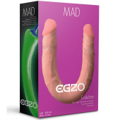 Двусторонний фаллоимитатор из киберкожи Mad Pepper - 42 см.