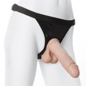 Страпон с реалистичным фаллоимитатором Vac-U-Lock Set Realistic Ultra Harness - 18 см