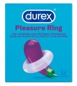 Прозрачное эрекционное кольцо Durex Pleasure Ring