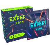 Светящиеся презервативы Expert Neon 3 шт