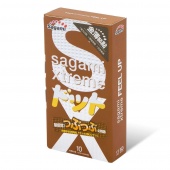 Презервативы Sagami Xtreme Feel Up усиливающие ощущения - 10 шт