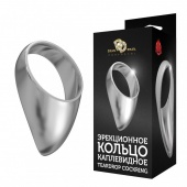 Большое каплевидное эрекционное кольцо TEARDROP COCKRING 