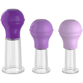 Вакуумные присоски Nipple Enhancer Set фиолетовые