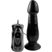 Анальный стимулятор-пульсатор с вибрацией Pipedream Anal Fantasy Collection Vibrating Thruster черный - 16 см
