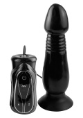 Анальный стимулятор-пульсатор с вибрацией Pipedream Anal Fantasy Collection Vibrating Thruster черный - 16 см