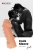 Телесная закрытая насадка с шишечками Cock Sleeve 008 Size M - 15,6 см