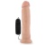 Телесный вибратор-реалистик Dr. Throb 9.5 Inch Vibrating Realistic Cock - 24,1 см.