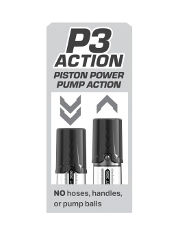 Вакуумная помпа Pump Worx Max Boost чёрная