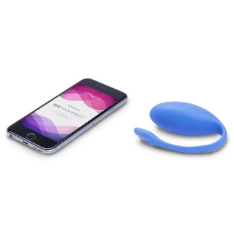 Вибратор We-Vibe Jive с управлением со смартфона голубой