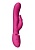 Розовый вибромассажер May Pulse-Wave C-spot G-Spot Rabbit - 22 см.