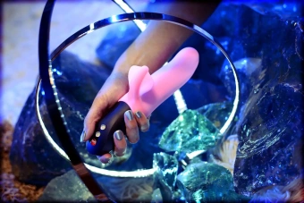 Пульсатор Fun Factory BI STRONIC FUSION нежно-розовый