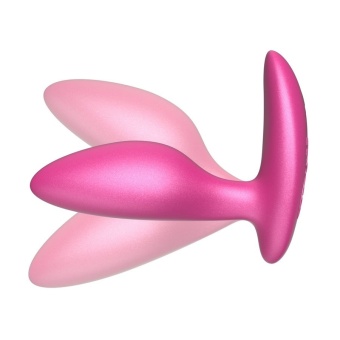 Анальная пробка We-Vibe Ditto+ с пультом розовая