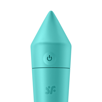 Вибропуля Satisfyer Ultra Power Bullet 8 с управлением от приложения бирюзовая