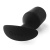 Утяжеленная анальная пробка для ношения b-Vibe Snug Plug 5 большая чёрная