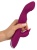 Фиолетовый вибратор G-Spot Rabbit Vibrator для стимуляции зон G и A - 23,6 см.