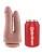 Фаллоимитатор для двойного проникновения King Cock Double Penetrator телесный