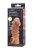 Телесная закрытая насадка с шишечками Cock Sleeve 008 Size M - 15,6 см