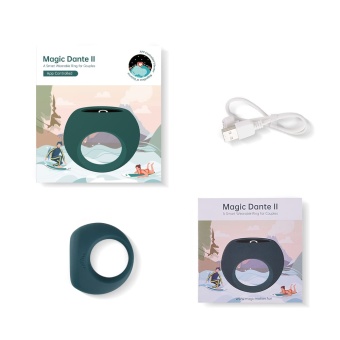 Эрекционное кольцо Magic Motion Dante II с управлением от приложения