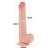 Телесный фаллоимитатор 9 Sliding Skin Dual Layer Dong - 22 см.