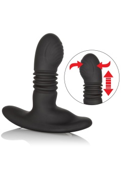 Стимулятор простаты с поступательным движением Thrusting Rotator Probe черный