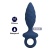 Синяя анальная пробка с кольцом Butt Plug with Loop S - 11,5 см. Синяя анальная пробка с кольцом Butt Plug with Loop S - 11,5 см.
